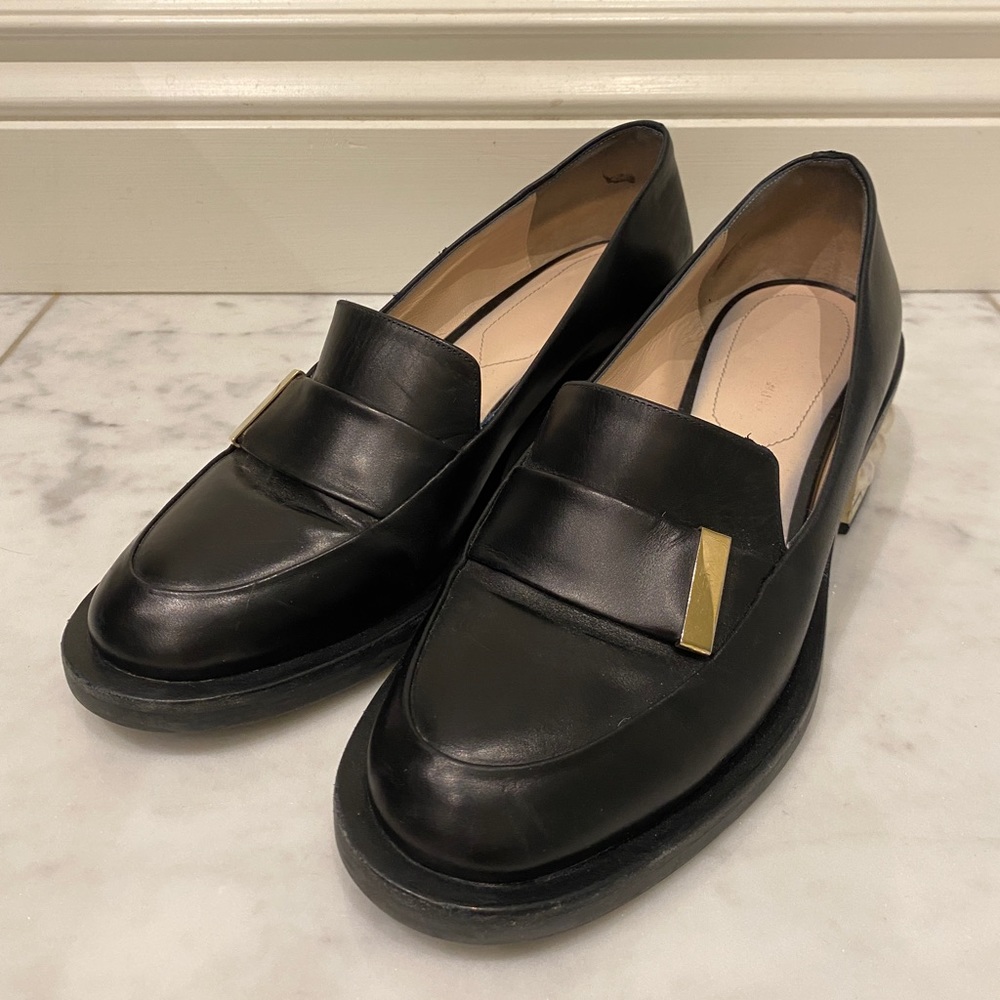 Kirkwood Black Loafers Sz 39